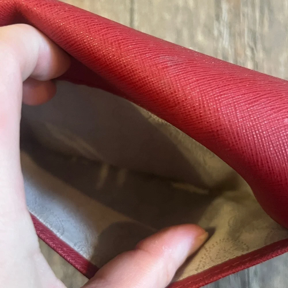 FINAL PRICE Michael Kors Red Crossbody Purse